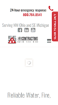Mobile Screenshot of jandrcontracting.com